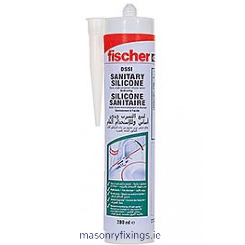 DSSI W White Sanitary Silicone 280ml