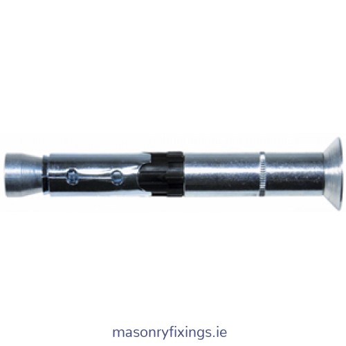 FH II 10/15 (6x65) SK  Countersunk Head Heavy Duty Sleeve Anchor Zinc Plated  BOX 50