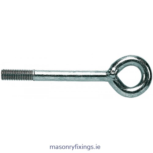 12mm x 80mm FI G Scaffold Eyebolt Zinc Plated  BOX 20