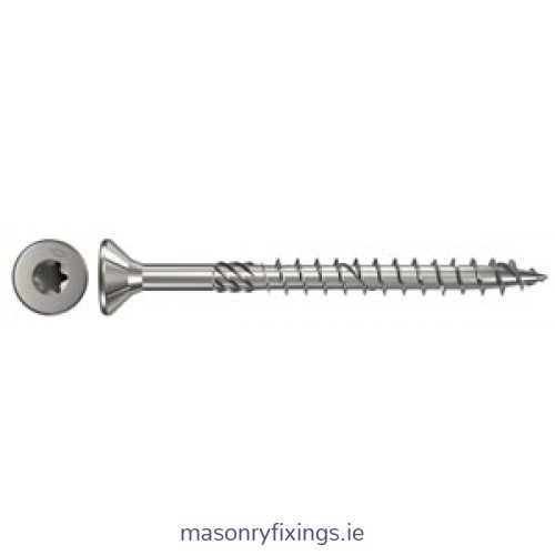 FPF-ST 4.0mm x 40mm Fischer Screw A2 Stainless Steel Part Thread Torx  BOX 200