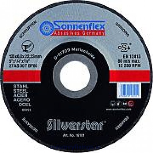 115 x 2.5 x 22.23mm Steel Cutting Disc AS 36 R BF