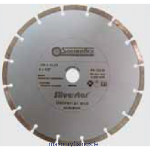 115 x 2.0 x 10 x 22.23mm Universal Laser Diamond Blade