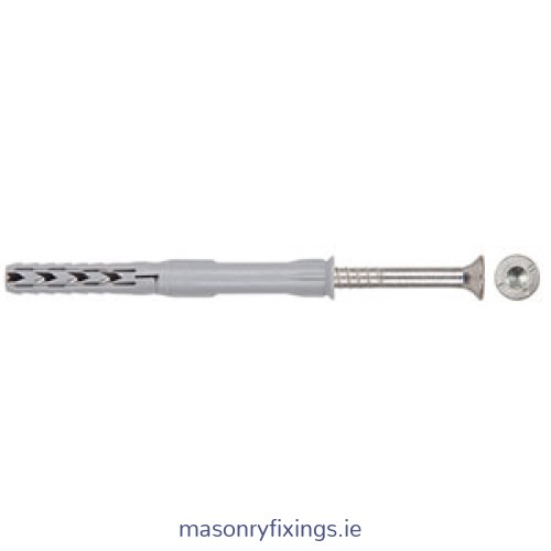 SXR-T 10mm x 260mm Frame Fixing Zinc Plated Torx Head T40  BOX 50