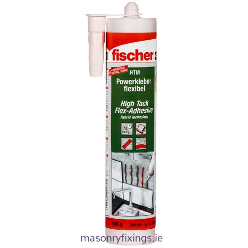 HTM High Tack Adhesive (MS Polymer) - White 290Ml