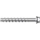 Concrete Screws Ultracut FBS II Hex Head Zinc Plated Steel
